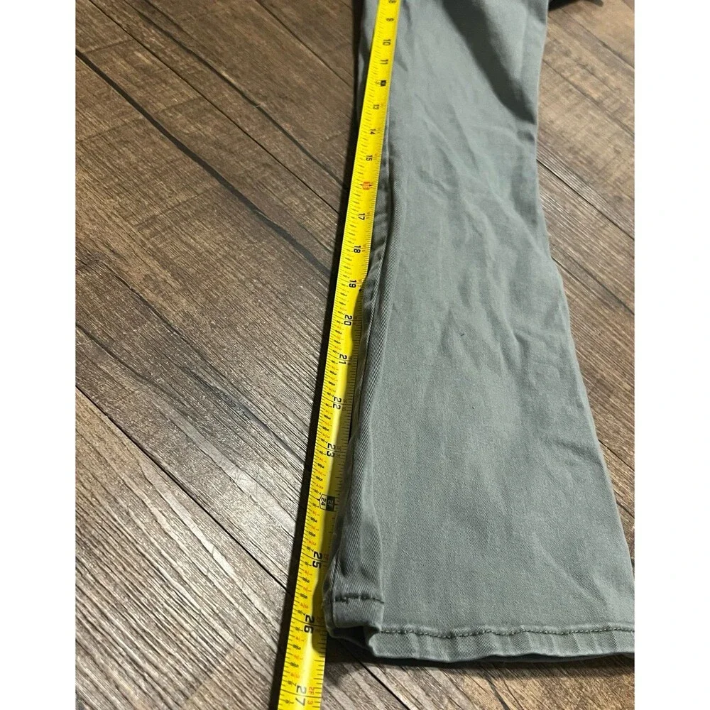 Anthropologie Hei Hei olive green cargo pants